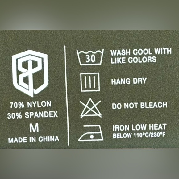 NWT Born Primitive Inspire Legging - Tactical Green Size M - Picture 4 of 5